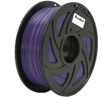 XtendLAN tisková struna (filament), PLA, 1,75mm, 1kg, zářivě fialový 3DF-PLA1.75-FPL 1kg