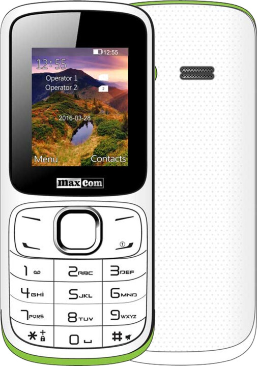 Maxcom MM129, Dual Sim, bílá_905331756