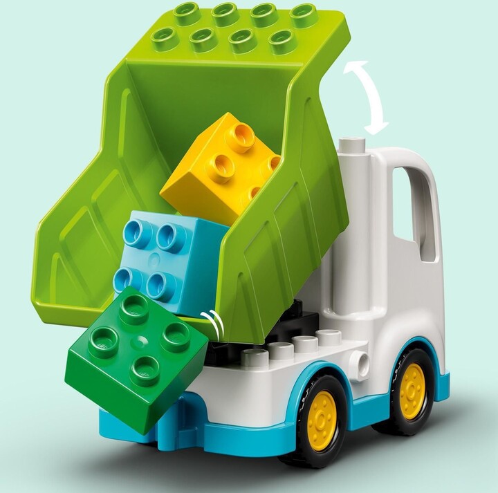 LEGO® DUPLO® Town 10945 Popelářský vůz a recyklování