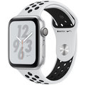 Apple Watch Nike+ Series 4, 40mm, pouzdro ze stříbrného hliníku/černý řemínek_1362334031