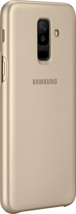 Samsung A6+ flipové pouzdro, zlatá_638688548
