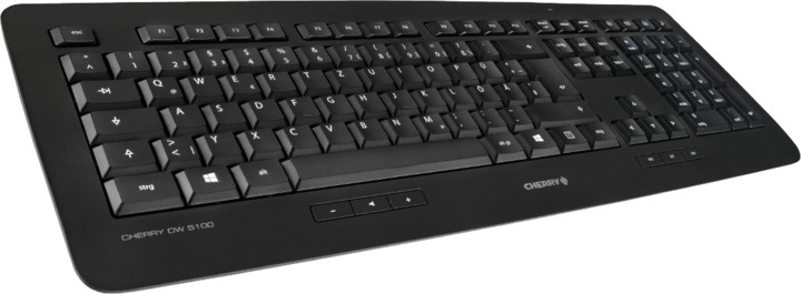 CHERRY set klávesnice a myši DW 5100, CZ, černá_1802273845