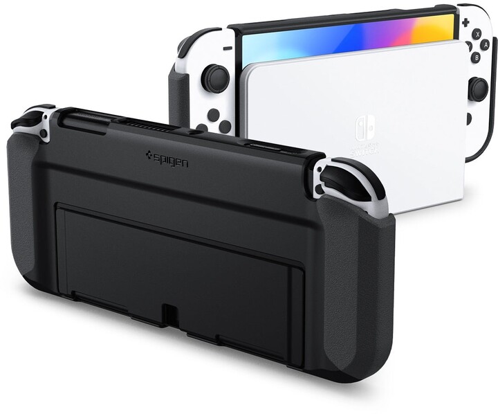 Spigen ochranné pouzdro Thin Fit pro Nintendo Switch OLED, černá_926219545