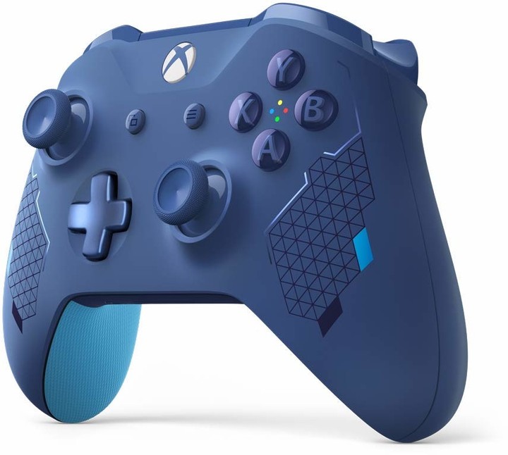 Xbox ONE S Bezdrátový ovladač, Sport Blue (PC, Xbox ONE)_183747614