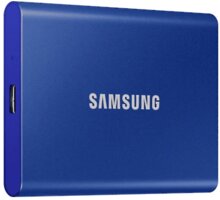 Samsung T7 - 500GB, modrá Poukaz 200 Kč na nákup na Mall.cz