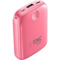 CellilarLine powerbanka E-Tonic, 10000mAh, USB, 10W, růžová_473267839