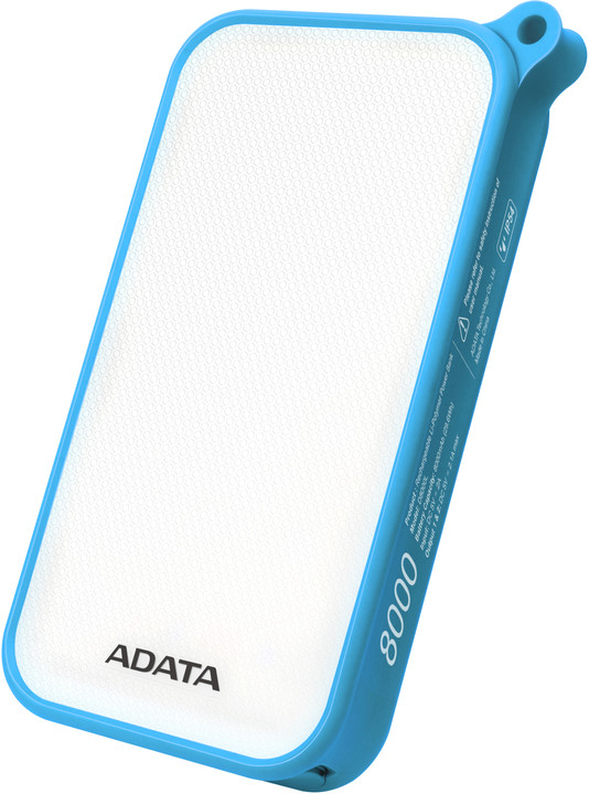 ADATA D8000L 8000mAh, modrá - outdoor LED svítilna_1279375216