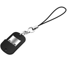 FIXED Miniaturní microUSB OTG adaptér pro mobilní telefony a tablety s pouzdrem, USB 2.0, černý_1845092