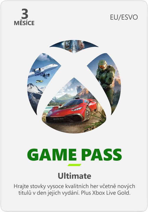 Xbox Game Pass Ultimate 3 měsíce_1230250815