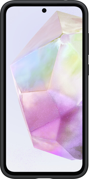 Samsung ochranný kryt s kapsou na kartu pro Galaxy A35 5G, černá_1214729645