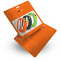 RhinoTech řemínek pro Xiaomi Mi Band 7 (3-pack), černá, oranžová, zelená_1248221922