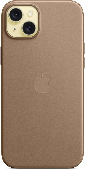 Apple kryt z tkaniny FineWoven s MagSafe na iPhone 15 Plus, kouřová_2135474396