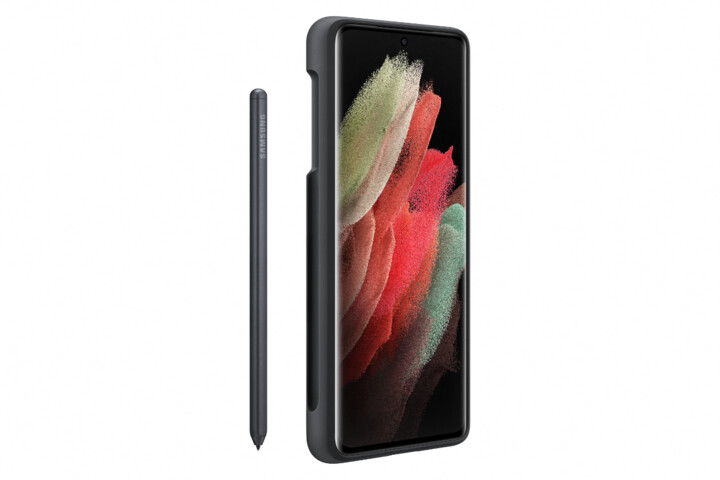 Samsung silikonový kryt pro Samsung Galaxy S21 Ultra, černá + S Pen_66898961