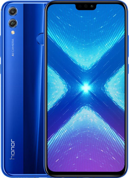 Honor 8X, 4GB/128GB, modrá_130801369