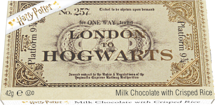 Jelly Belly Harry Potter - Čokoládový lístek do Bradavic, 42g_1046031022