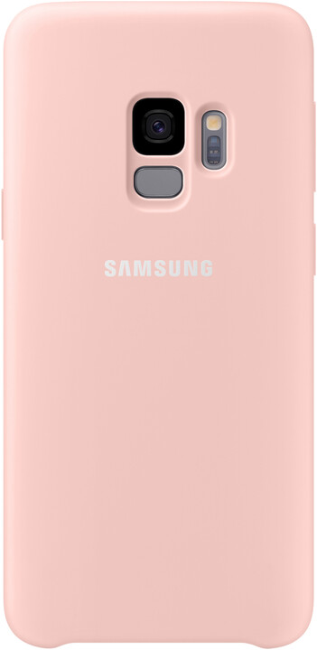 Samsung silikonový zadní kryt pro Samsung Galaxy S9, růžový_1532095158