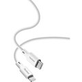 YENKEE kabel YCU 635 WH SILIC USB-C - Lightning, MFi, 1.5m, bílá_343186255
