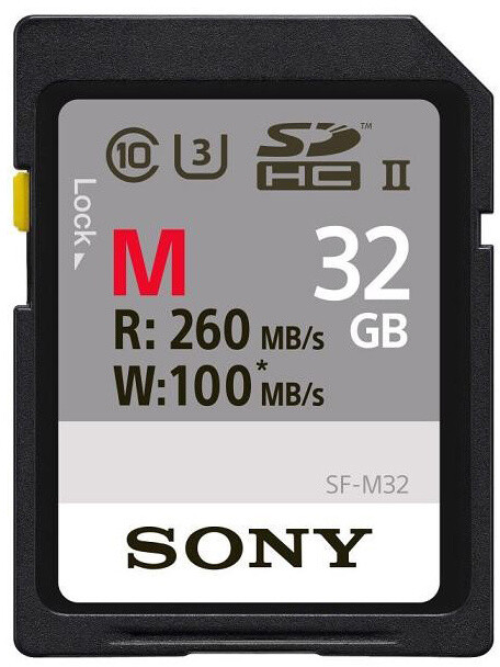 Sony SDHC SF32M Professional 32GB Class 10, UHS-II_1354816396