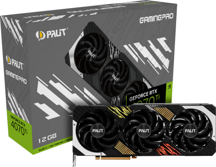 PALiT GeForce RTX 4070 Ti GamingPro, 12GB GDDR6X_837722499