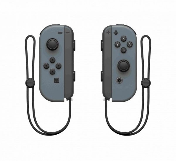 Nintendo Joy-Con (pár), šedý (SWITCH) + Charging grip_1427647651