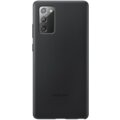 Samsung kožený kryt pro Samsung Galaxy Note20, černá_1020357947