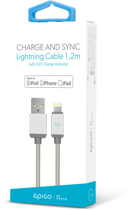 KABEL EPICO LED INDICATION Lightning cable for iPhone 5, 6 (1,2 m MFI)_1486801163