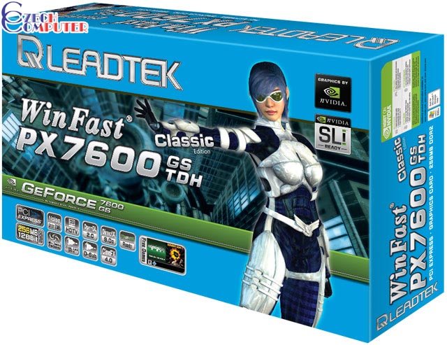 Leadtek Winfast PX7600 GS TDH Classic Edition 256MB, PCI-E_645325970