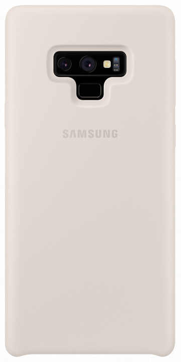 Samsung Galaxy Note 9 silikonový zadní kryt, bílý_1626820373