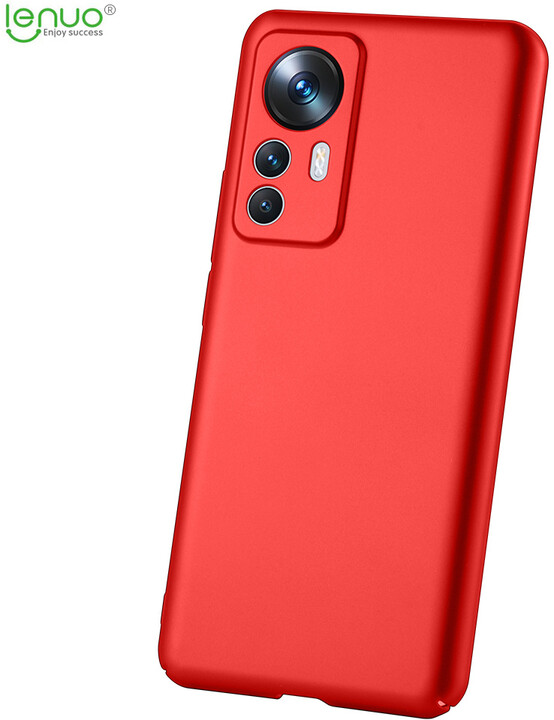 Lenuo Leshield zadní kryt pro Xiaomi 12T, červená_1418628445