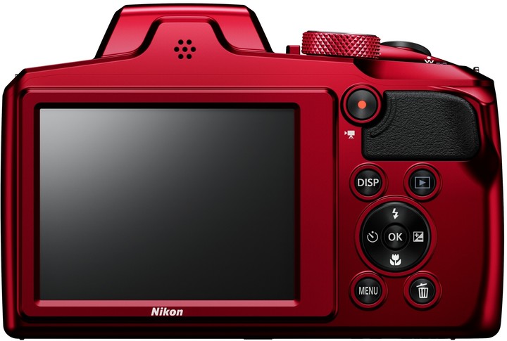 Nikon Coolpix B600, červená + brašna_1978564434