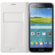 Samsung flipové pouzdro s kapsou EF-WG900B pro Galaxy S5, bílá