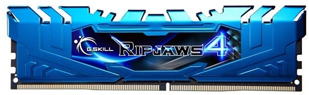 G.SKill Ripjaws4 32GB (4x8GB) DDR4 2666 CL16, modrá_1649629894