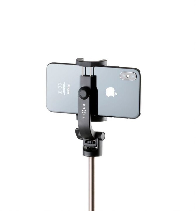 FIXED selfie tyč Snap Lite s tripodem, bezdrátová spoušť, černá_1439006282