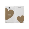 Samsung flipové pouzdro s kapsou EF-EN900B pro Galaxy Note 3, bílo-zlatá_609594287