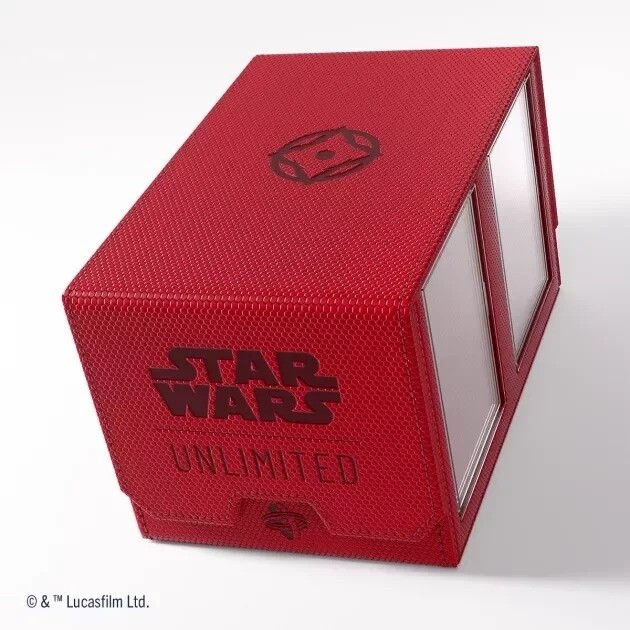 Krabička na karty Gamegenic - Star Wars: Unlimited Double Deck Pod, červená_2042332778
