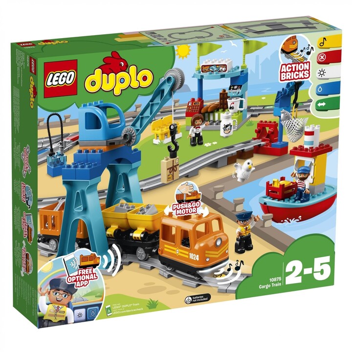 LEGO® DUPLO® Town 10875 Nákladní vlak_393652603