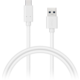 CONNECT IT Wirez USB-C (Type C) - USB, bílý, 1 m