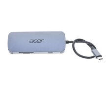 Acer dokovací stanice USB-C 7v1, 3x USB-A 3.2, HDMI 4K, PD 100W, čtečka karet HP.DSCAB.008
