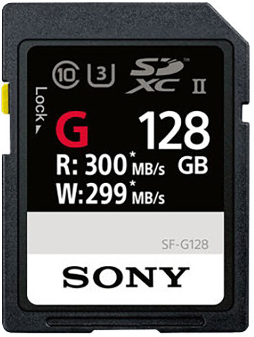 Sony SDXC SF-G 128GB UHS II U3_1319274887