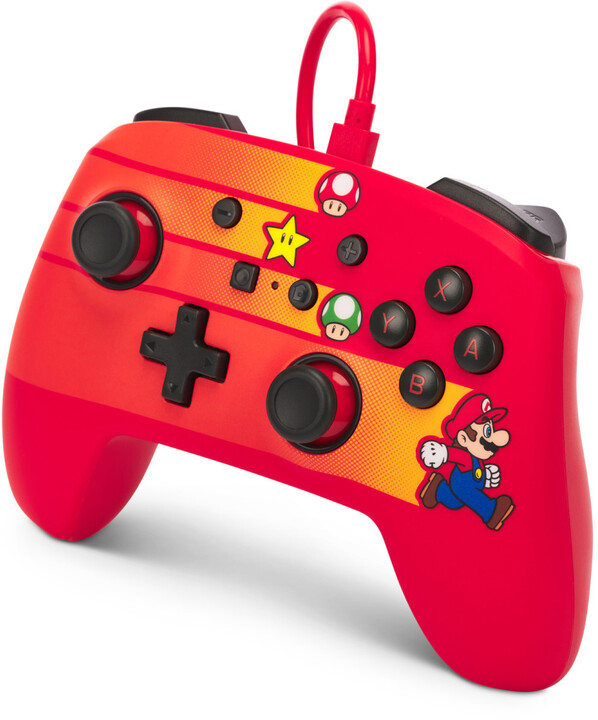 PowerA Enhanced Wired Controller, Speedster Mario (SWITCH)_2093716971