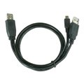 Gembird CABLEXPERT kabel USB A-MINI 5PM 2.0 1m DUÁLNÍ pro extra napájení_393488629