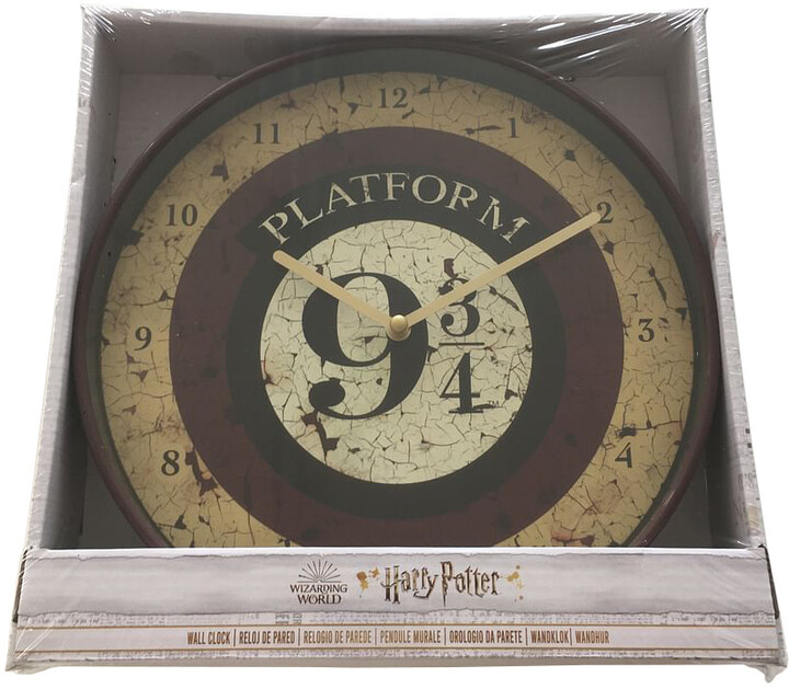 Hodiny - Harry Potter: Platform 9 &amp; 3/4, průměr 25 cm_1108498565