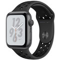 Apple Watch Nike+ Series 4, 44mm, pouzdro z vesmírně šedého hliníku/černý řemínek