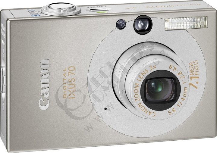 Canon Digital IXUS 70 stříbrná 1864B009AA CZC.cz