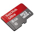 SanDisk Micro SDHC Ultra Android 8GB 48MB/s UHS-I + SD adaptér_1102960811