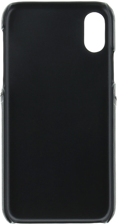 BMW Soft kožený zadní kryt pro iPhone X, černý_1004863141