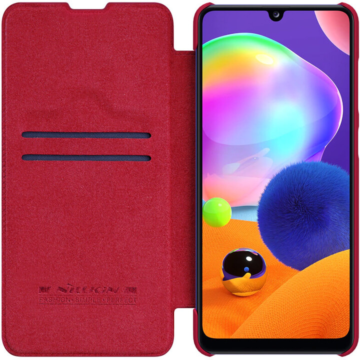 Nillkin pouzdro Qin Book pro Samsung Galaxy A31, červená_1264252343