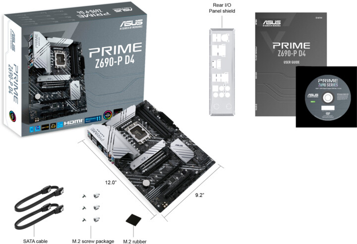 ASUS PRIME Z690-P D4 (DDR4) - Intel Z690