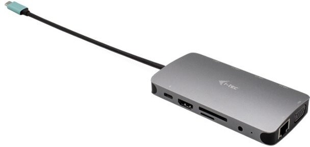 i-tec dokovací stanice Metal Nano USB-C, VGA, HDMI, 3x USB 3.0 + i-tec Universal Charger 112W_1381240626