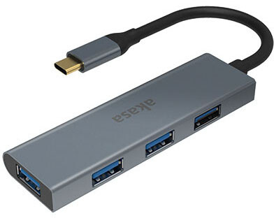 Akasa hub USB Type-C, 4x USB 3.0, 18cm_587149742